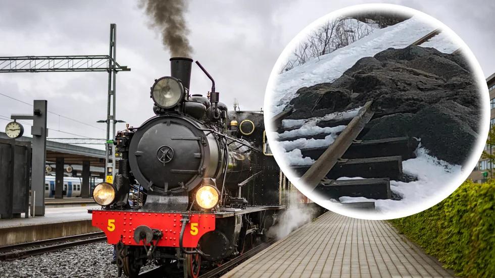 Skadegörelse på Lennakattens järnvägsspår.