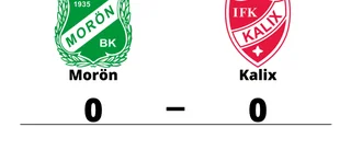 Mållös match när Morön mötte Kalix