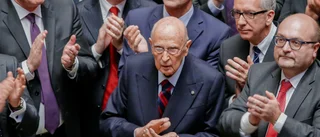 Italiens tidigare president Napolitano död