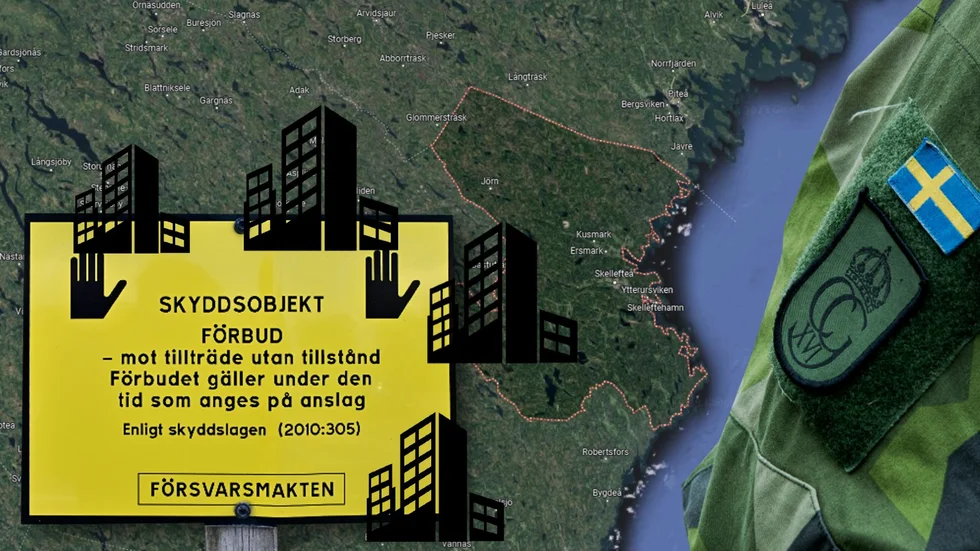 Skellefteå kommun har blivit underrätade om två objekt vigda för totalförsvaret.