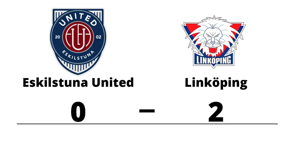 Eskilstuna United DFF förlorade mot Linköpings FC