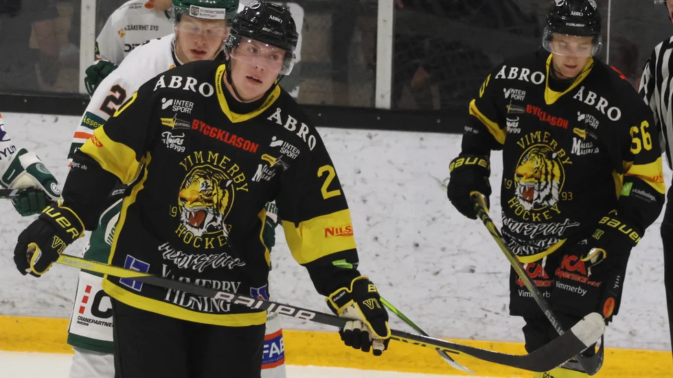 Carl Sjöberg gjorde sitt första mål för VH mot Karlskrona senast.