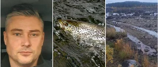 Lågt vatten i strömmarna: "I år är det extremt"