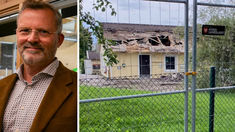 "Det blev så här för att ordinarie personal var på semester", säger Hans-Petter Rognes, vd för Kommunfastigheter i Knivsta.