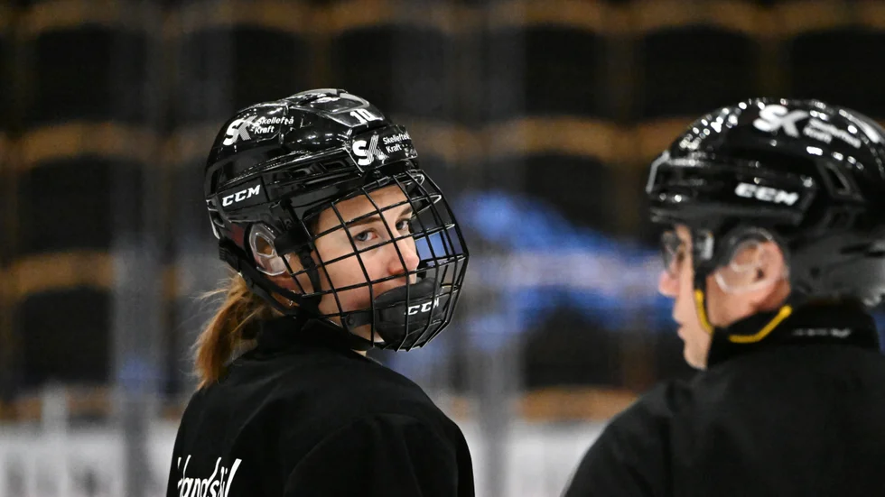 ”Jag tycker vi ser väldigt bra ut”, säger Skellefteå AIK:s lagkapten Ellen Lövgren.
