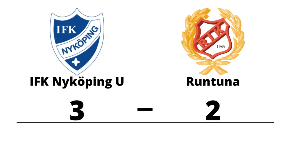 IFK Nyköping U vann mot Runtuna IK