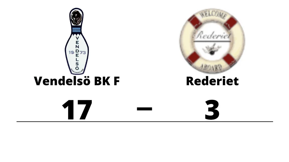 Vendelsö BK F vann mot Rederiet IK