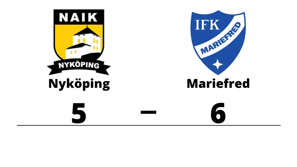 Nyköpings AIK förlorade mot IFK Mariefred