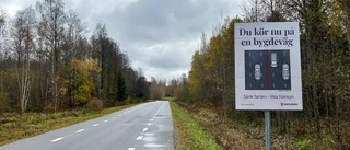 Här har kommunen byggt om ännu en väg