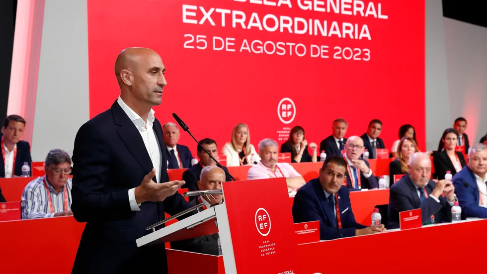 Spanska åklagare tar nu Rubiales-fallet till domstol. Arkivbild.