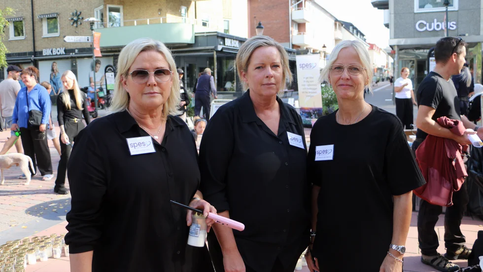Ulrika Mattsson, Linda Kvickström och Kirsti Heiskanen ingår i Spes lokalförening i Piteå.