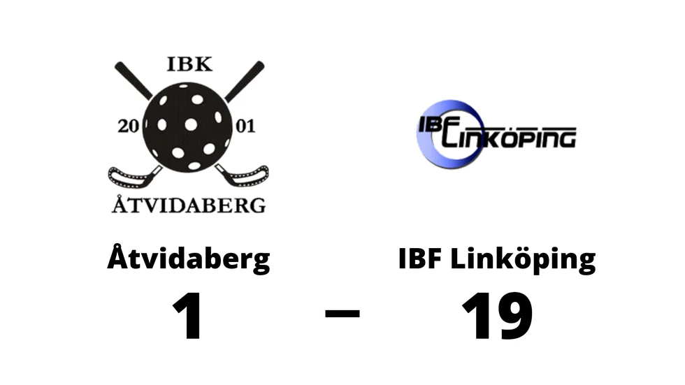 IBK Åtvidaberg förlorade mot IBF Linköping U-lag