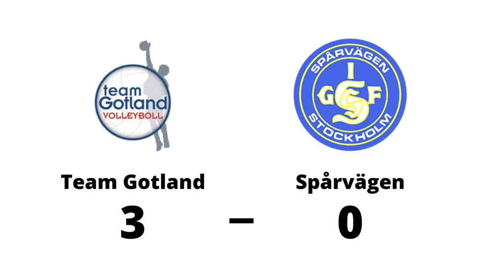 Team Gotland vann mot Spårvägens VBK