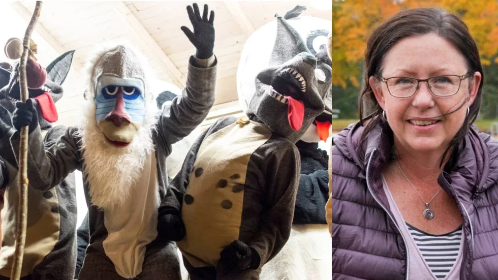 Marie Gustafsson är med och arrangerar årets Knutmassofirande i Österbybruk. "I år dansar vi i en mindre lokal, Vagnslidret på herrgårdsområdet", säger hon.