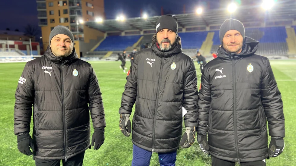 Aziz Halimi, Melke Alan och Tony Andersson ska leda AFC Eskilstuna den kommande säsongen. Under måndagen gjorde de sitt första träningspass på Tunavallen. 