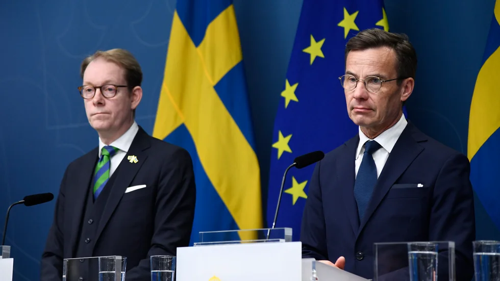 Utrikesminister Tobias Billström (M) och Statsminister Ulf Kristersson (M) har inte precis lyckats ge en positiv bild av Sverige.
