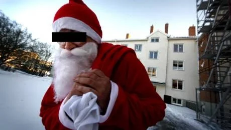 Jultomten. Har bråda dagar-men sedan semester ett helt år till.Arkivbild: HENRIK RADHE
