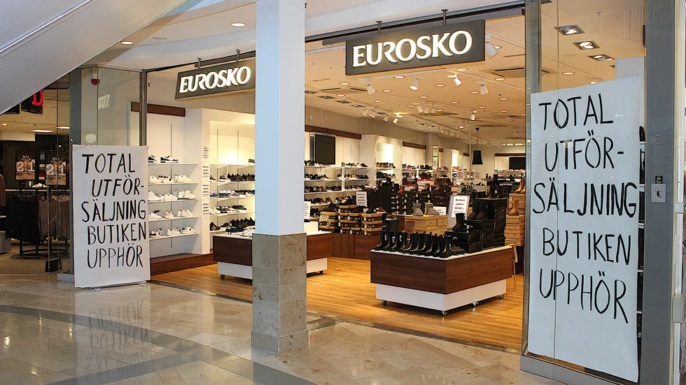 Skokedjan Eurosko med huvudkontor i Norge har beslutat att stänga butiken i galleria Gränden. Enligt Lundbergs Fastigheter, som äger gallerian, kommer butiken att stänga vid årsskiftet.