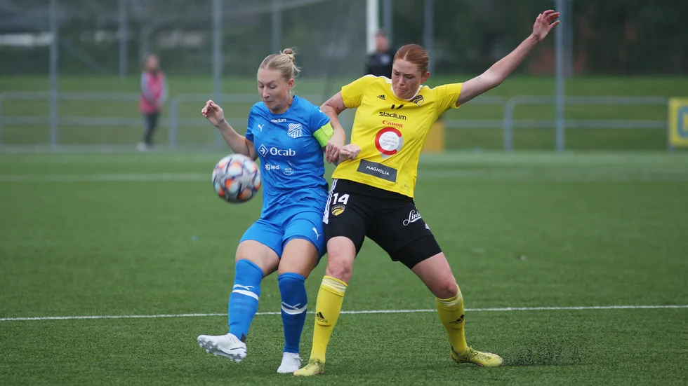 "IFK-duell" mellan utlånade Selma Nyström och Taylor Townsend.