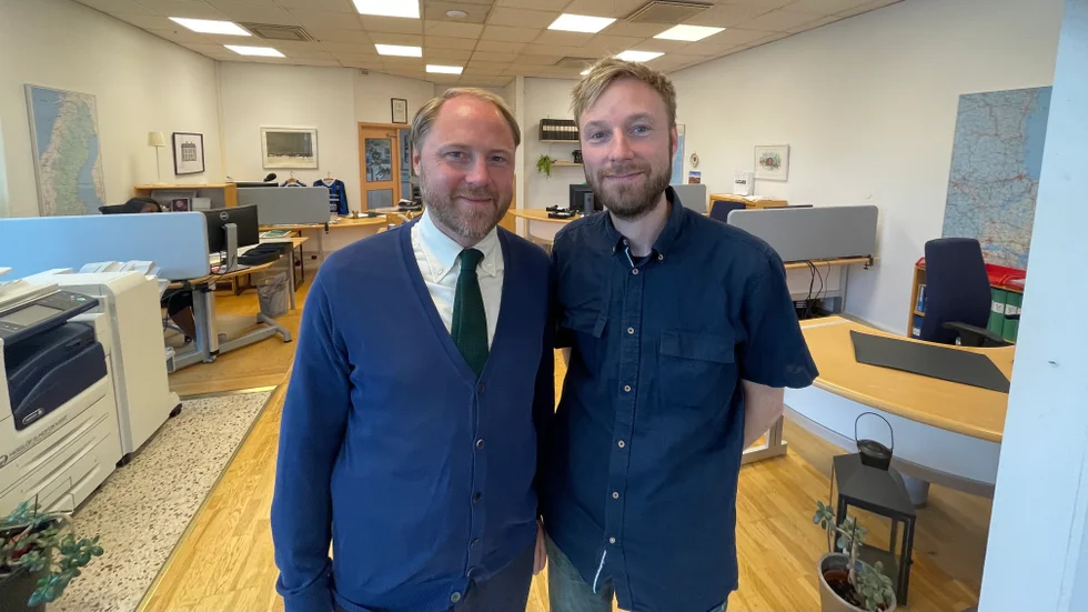 Erik Myrsten tillsammans med sin bror och kollega Olle Myrsten vittnar om att marknaden fortfarande har puls.