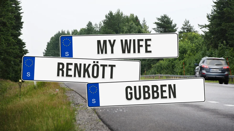 Personliga registreringsskyltar