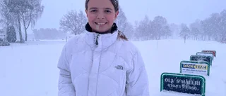 Emilia, 15, har tagit första steget mot landslaget