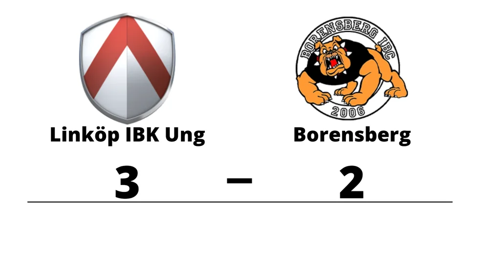 Linköping IBK Ungdom U-lag vann mot Borensberg IBC