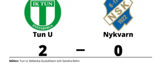 Seger för Tun U - steg åt rätt håll mot Nykvarn