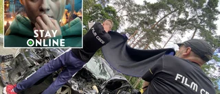 Ukrainsk krigsfilm spelades in på Gotland: ”Fick passa på”