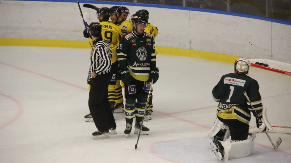 ESK föll med 1-4 mot ett Wings som fick utdelning på sina chanser.