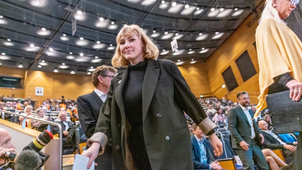 Caroline von Seth slutar som ordförande i Centerpartiets ungdomsförbund (Cuf). Arkivbild.