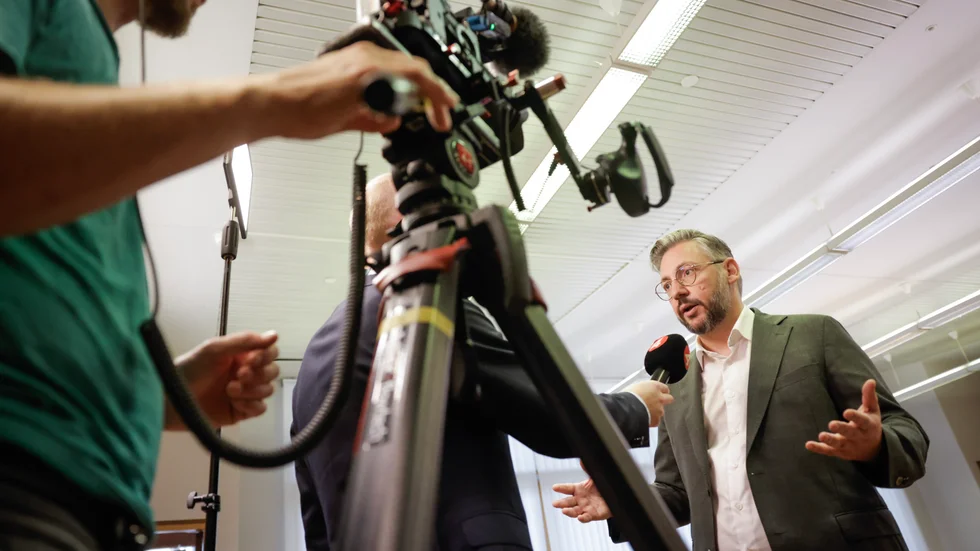 Centerpartiets partiledare Muharrem Demirok åkte på bakslag.