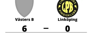 Linköping föll tungt mot Västers B