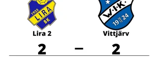 Vittjärv spelade lika borta mot Lira 2