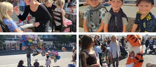 Barnen i fokus på stadsfestivalen – vi rapporterade direkt