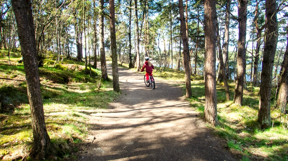 "Vi hade cyklar utan växlar och andra finesser men det gick bra ändå", skriver insändarskribenten. (Arkivbild)
