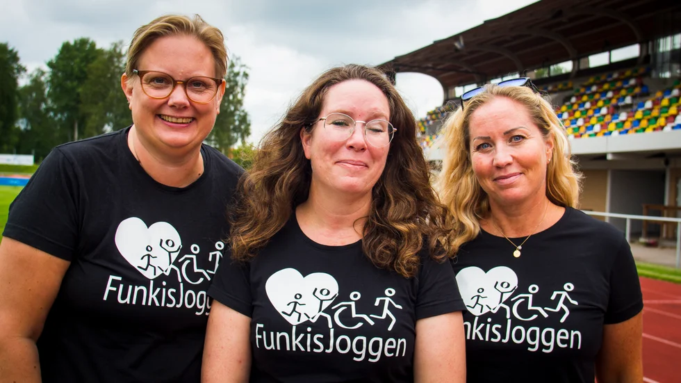

På torsdag anordnas Funkisjoggen för första gången. Susanne Saxvold, Anna Andersson och Terese Carlsson är arrangörer. RBU, FUB, Weyoume, Studiefrämjandet, Friskis och svettis, Katrineholms pingis, och kulturförvaltningen kommer hålla i aktiviteter.