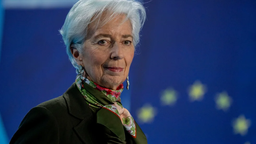 ECB-chefen Christine Lagarde. Arkivbild.