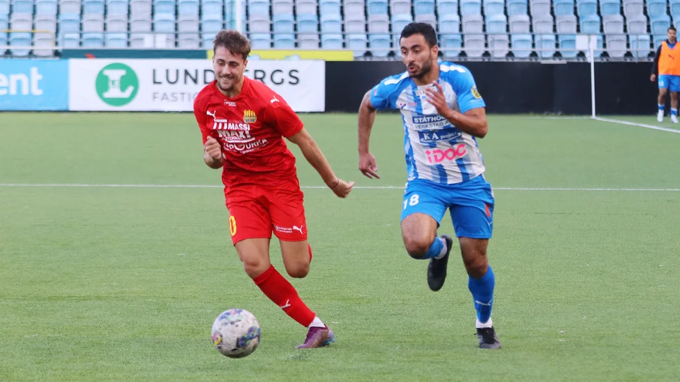 Khaled Qasem inledde målskyttet för Sleipner borta mot Mjölby.
