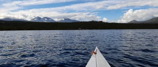 Läsarbilden: Härliga fjäll från kajaken