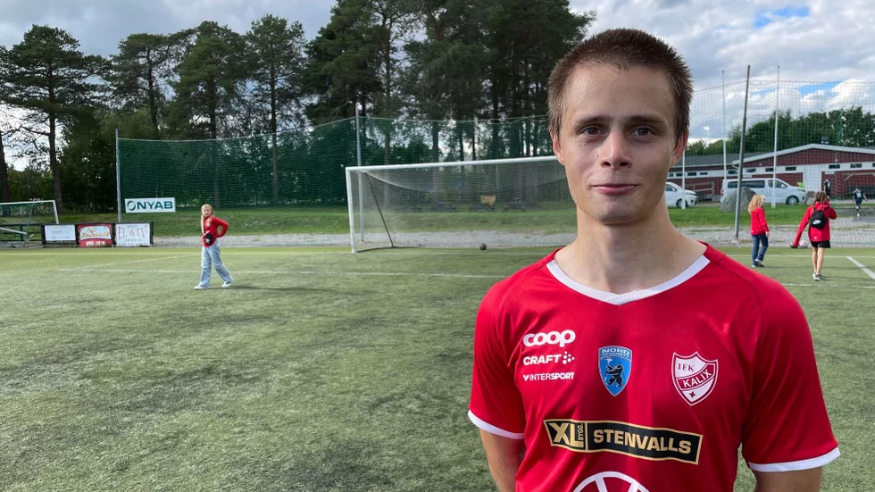 John Larsson räddade poäng för IFK Kalix i seriefinalen efter att ha satt  dit en frispark i matchens slutskede.
