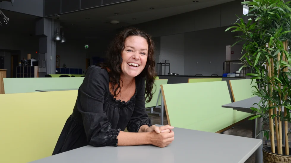 Malin Stegnell, 49, är "årets lärare" i Nyköpings kommun. Hon jobbar på Kunskapsskolan.
