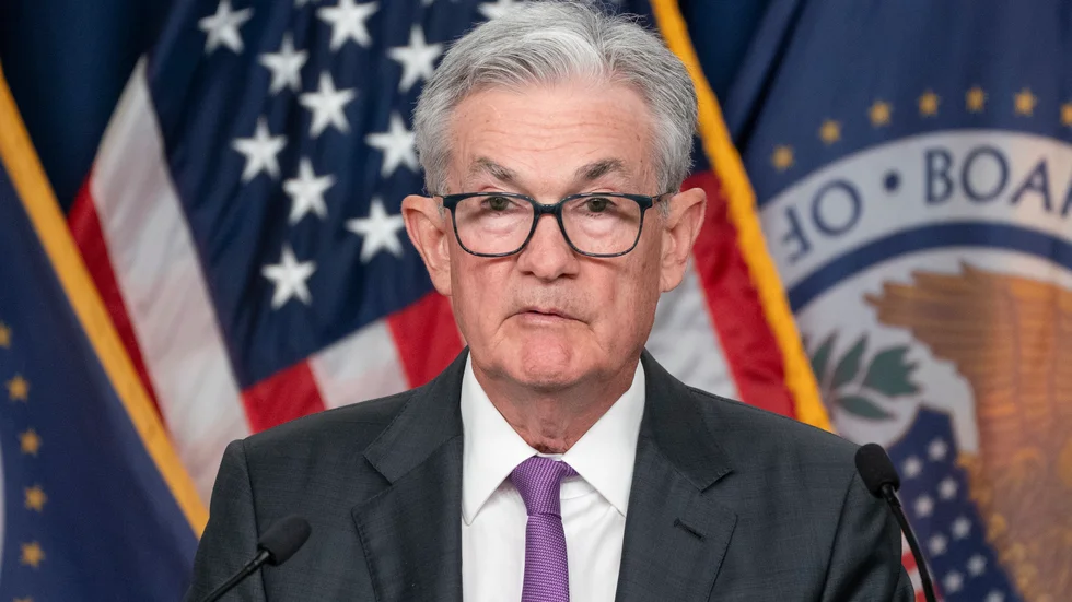 Jerome Powell, ordförande för den amerikanska centralbanken Federal Reserve. Arkivbild.