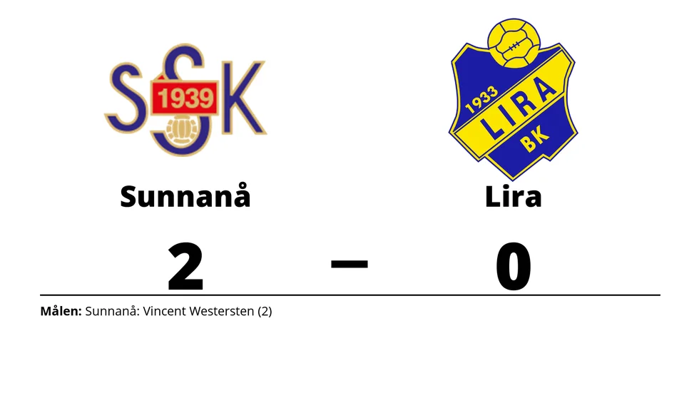Sunnanå SK vann mot Lira BK