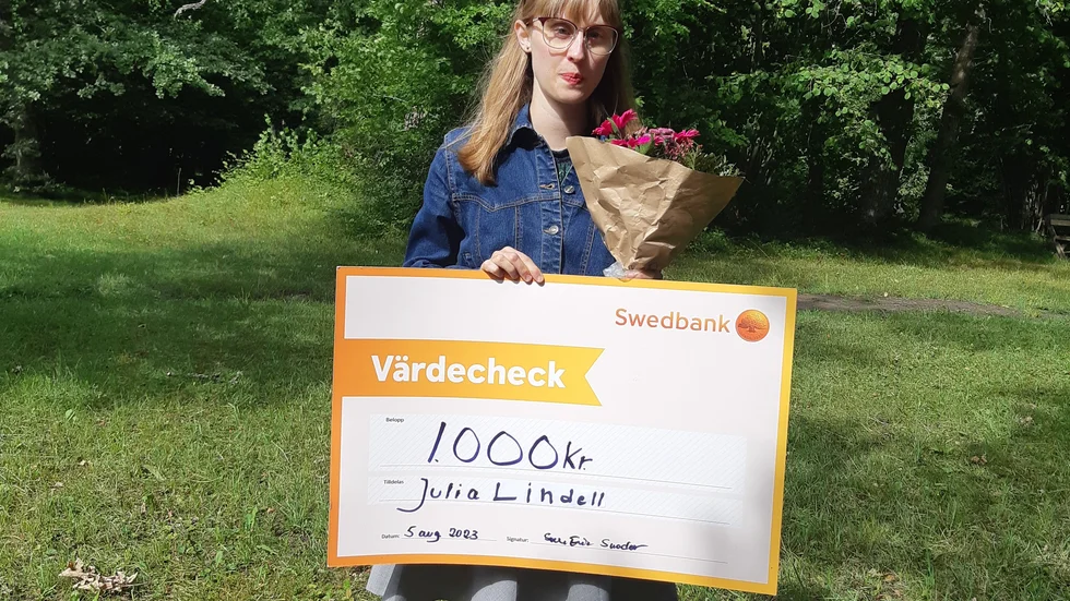 Julia Lindell, Anna Kajsa Hallgard Sällskapets stipendiat 2023