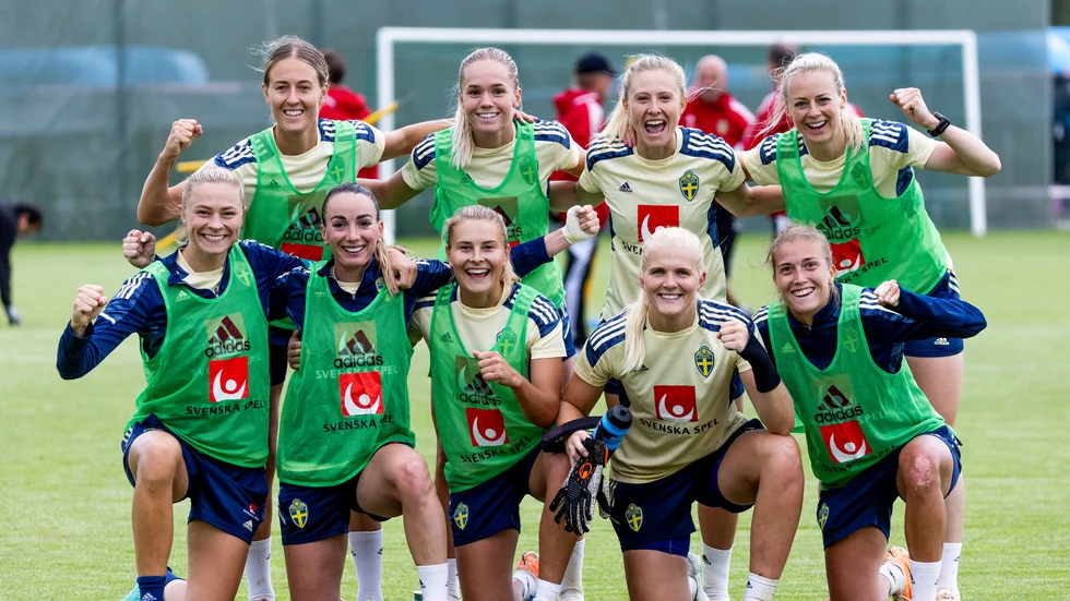Några av spelarna som jagar ett guld på andra sidan jorden.