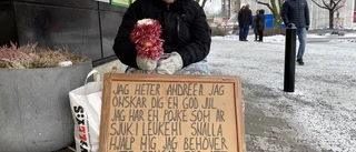 Andreea har tiggt utanför Coop i 10 år: "Mina barn får inte veta"