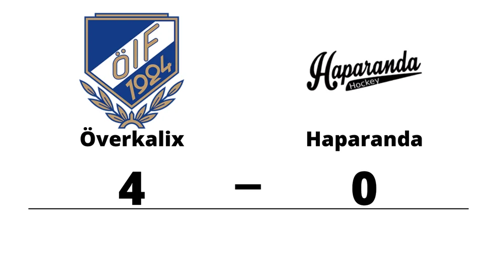 Överkalix IF vann mot Haparanda HF
