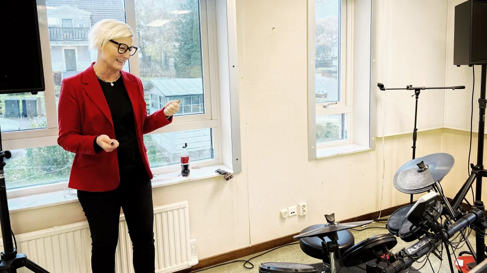 Ilona Degermark vill inte stänga några dörrar när det kommer till aktiviteter i lokalerna utan välkomnar alla förslag. 