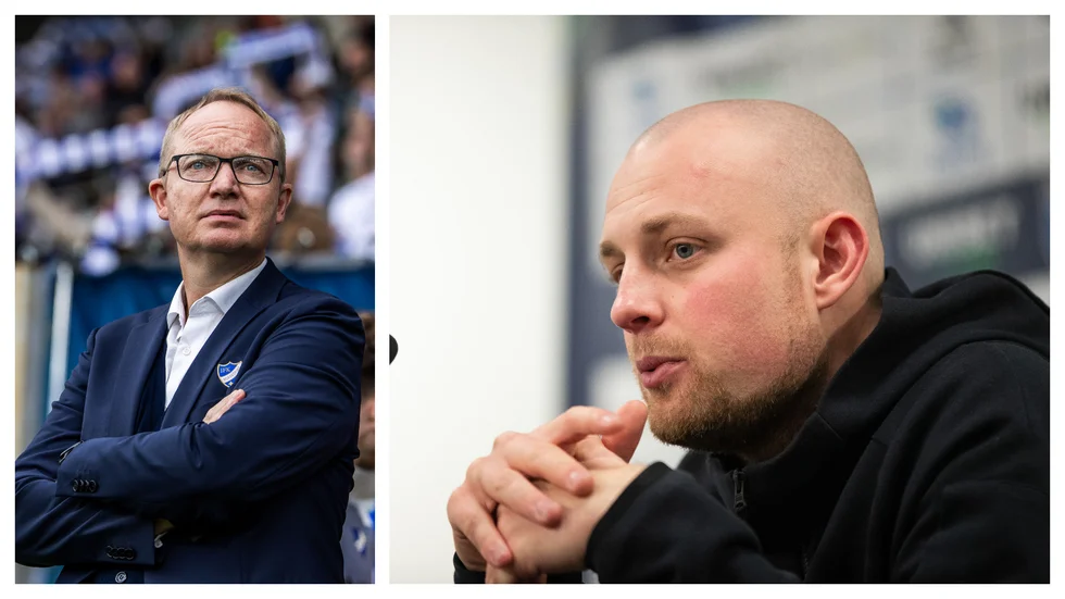 Glen Riddersholm fick inte vara i samma rum som Fredrik Landén från det att IFK-bussen anlände till Studenternas till en timme efter slutsignal.